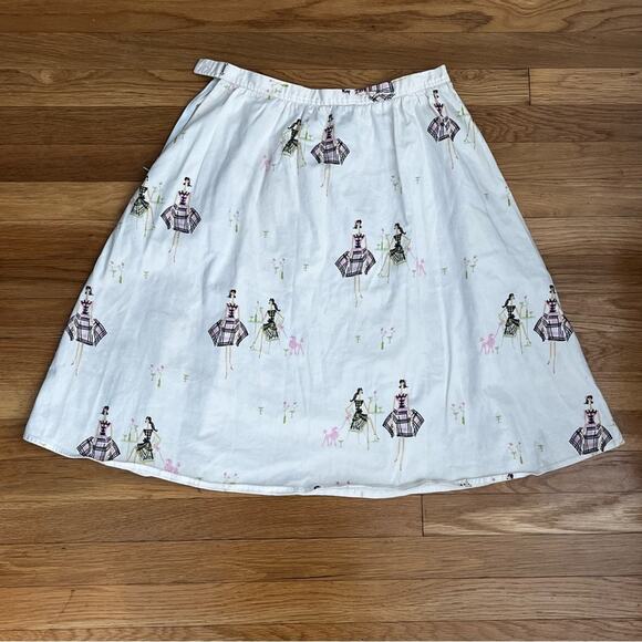 Sandra Poodle Print Skirt - Size 8 - Picture 2 of 6